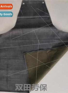 Rubberized canvas apron Large thickened waterprooilproacid a