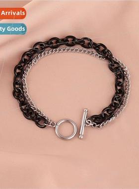 2022 Europe new fashion stainless steel OT buckle plating bl