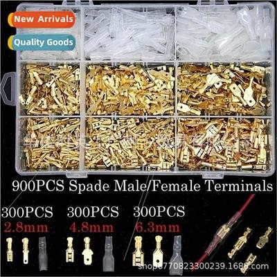 900PCS Boxed 6.3 4.8 2.8 Insert Reed Insert Tab Sheath Cold
