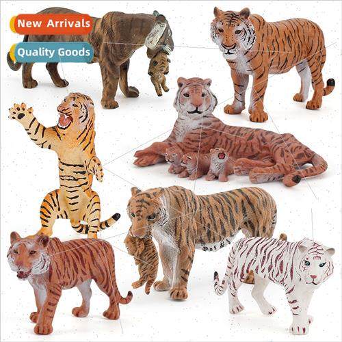 Forest Animal World tiger model northeastern tiger roaring s
