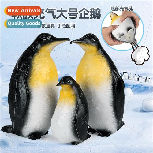 Antarctic creature model static children toys cognive soft p