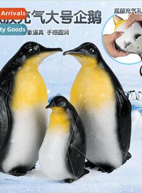 Antarctic creature model static children toys cognive soft p