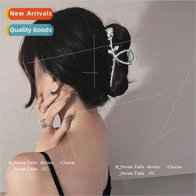 Escape Princess Rose Hair Clip Female Elegant Korea Alloy Gr