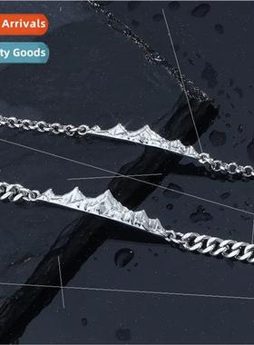 Mountain whout prongs couple bracelet men women a pair ndy f