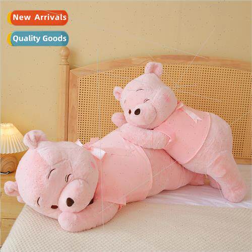 Party dressed Pooh Bear cloth doll bow Pooh Bear pillow grab