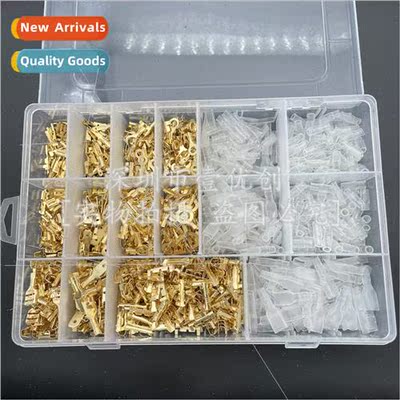 1000PCS 2.8 4.8 6.3 Insert Reed+Insert+Sheath M3 4 5 6 Circl
