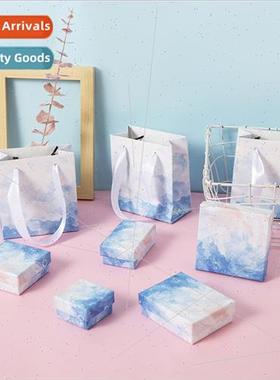 Box necklace earrings packaging box ring earrings bracelet j