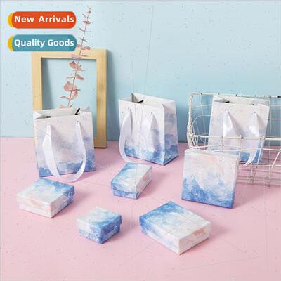 Box necklace earrings packaging box ring earrings bracelet j