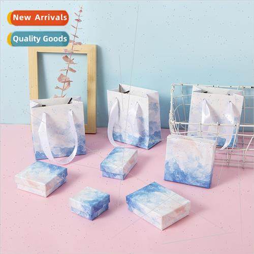 Box necklace earrings packaging box ring earrings bracelet j