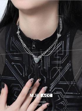 Cat Necklace Women che Collarbone Chain Hip Hop Hottie Penda