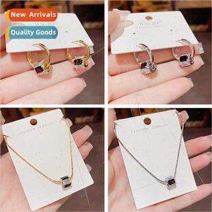 earrings Korea necklace earring delicate zirconia