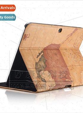 适用Samsung Tab4 10.1 Tablet Case T530/T531 Retro Map Patter