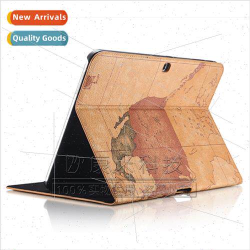 适用Samsung Tab4 10.1 Tablet Case T530/T531 Retro Map Patter