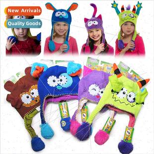 Quirky Child Hat Moving Dancing Ears Cartoon Suri Animal