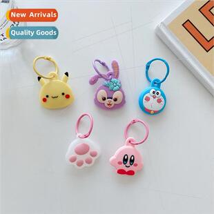适用airtags anti loss case tracker case airtag cartoon silic
