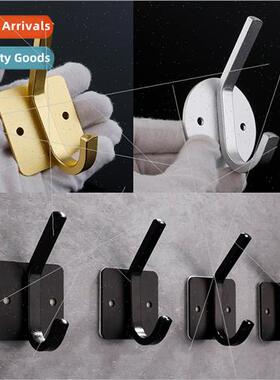 Space Aluminum Metal Bathroom Towel Clothes Hooks Hooks Stic