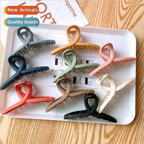 mple hair clips female back head grab clip large hair card f