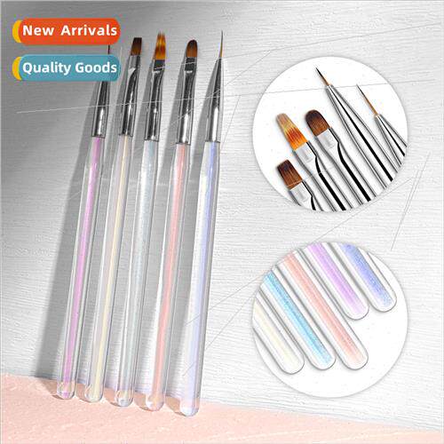 Nail art pen Japan 5 transparent aurora macaron color light