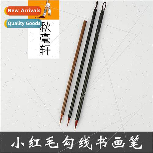 Beginner Calligraphy Small Red Hair Watercolor Painting Outl