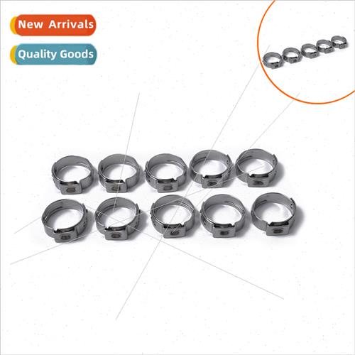 10pcs 14.8-18MM Stainless steel single lug automotive hose c