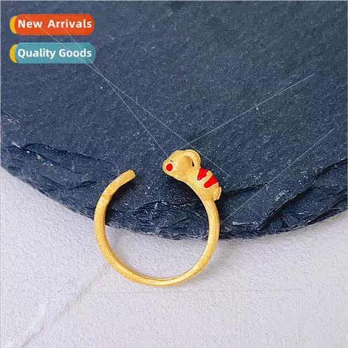 New Bikachu ring female 2023 new tide ins niche  qi girl dri