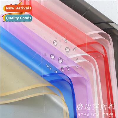 Flower Packaging Plastic WaterproFlower Wrapping Paper 20 Sh