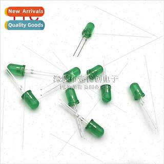 5MM F5 Green LED ght Emting Diode Round Head LED Green Ultra