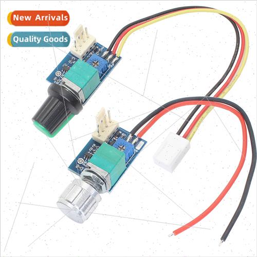 DC12V manual 4-wire PWM fan speed controller wh swch Chassis
