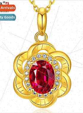 Gold necklace women gold skeleton collarbone set chains new