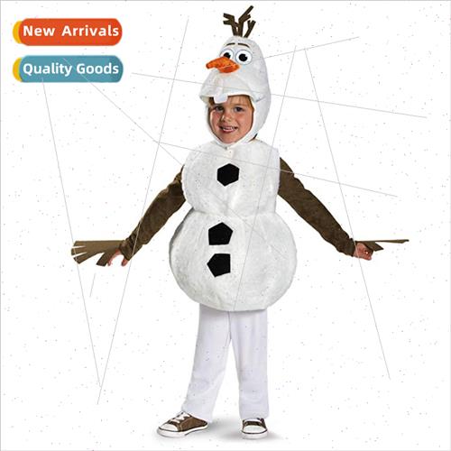 Christmas Costumes Frozen Snow Treasure Clothes Snowman cosp