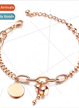 Europe jewelry fashion hundred round plate gourd stainless s