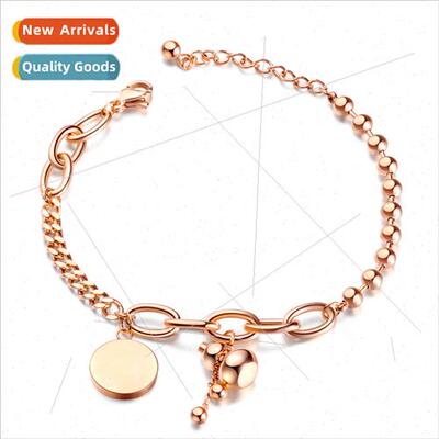 Europe jewelry fashion hundred round plate gourd stainless s
