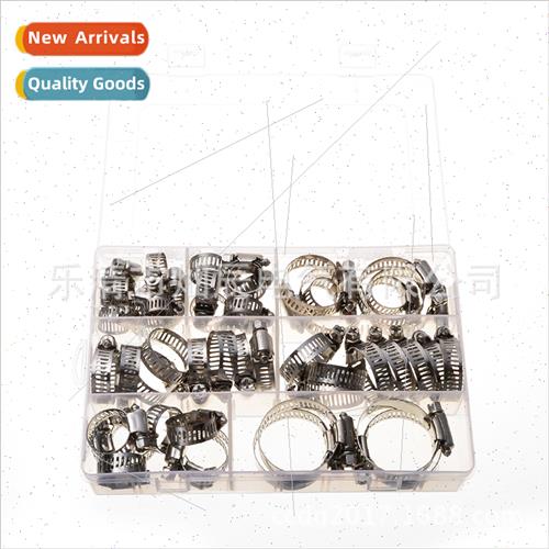 Stainless Clamps Clamps Hose Clamps 50pcs Stainless Hoops Bo
