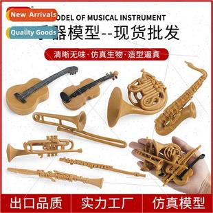 Musical Instrument Set Model Horn Trombone Clarinet Flute Tr