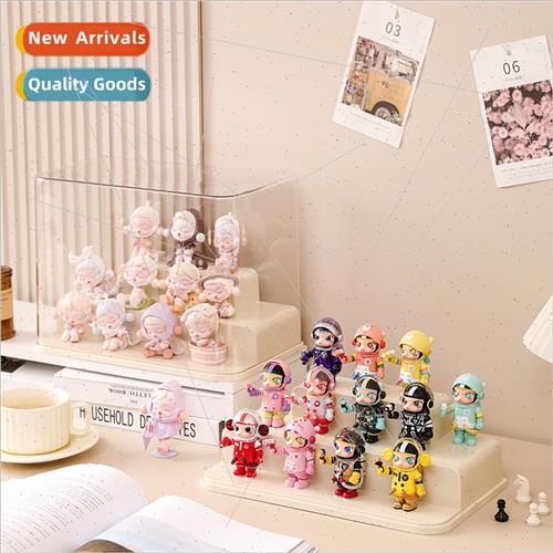 Blind box organizer display rack Lego office rack transparen