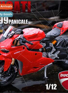 1:12 Ducati motorcycle toy model simulation men women birthd
