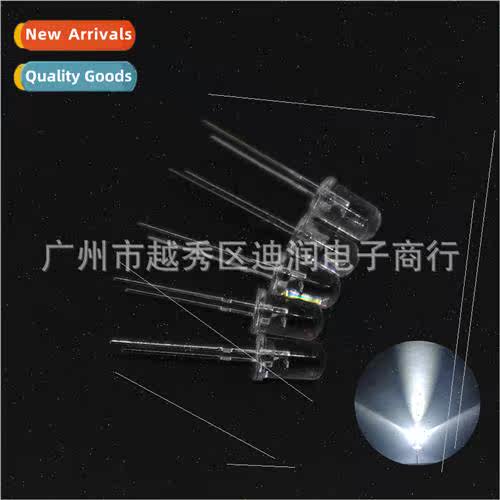 5mm whe hair whe light short foot F5 round head high brightn