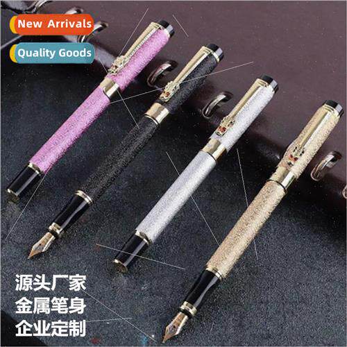 Multi-color office business faucet frosted pen adult metal F