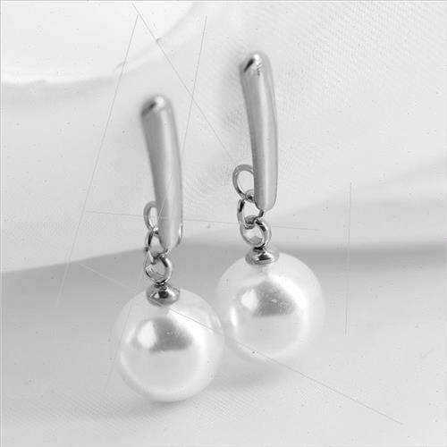 Korea ins fashion tanium steel stainless steel earrings imat