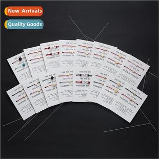 Europe new couple paper card jewelry 2 sets round paper card