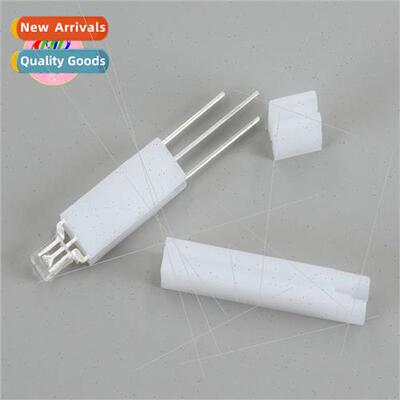 Square LED lampholder Nylon three-hole lamp post isolation p