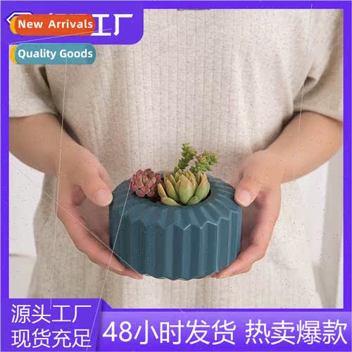 Plastic thickened succulent flower pots creative simplicy la