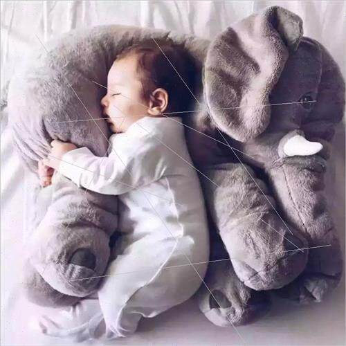 ins elephant plush toy pillow baby sleep wh soothing elephan