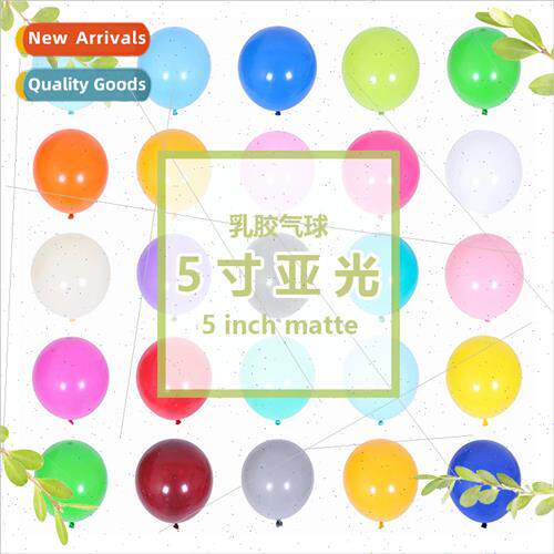 New 5 inch matte balloon wedding wedding room decoration chi