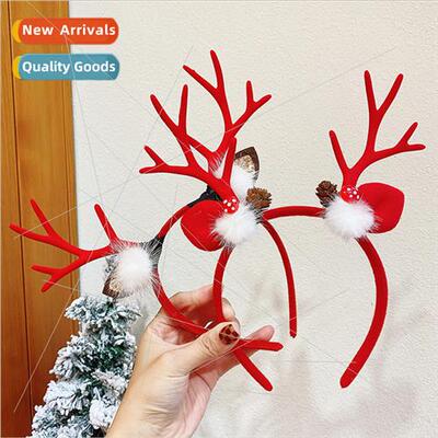 Europe new Christmas hair bands antlers children jewelry han