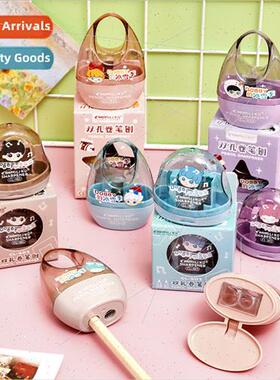 Cartoon dual-hole pencil sharpener children stationery penci