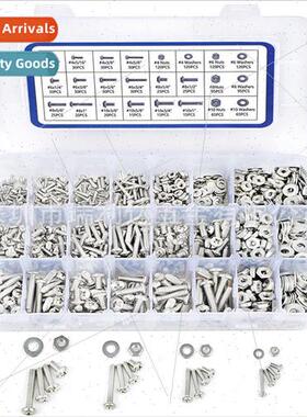 1200pcs US box screws 304 Phillips round head screws pan hea