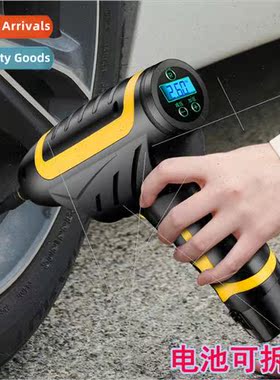 Car handheld wireless inflatable pump intelligent digal disp