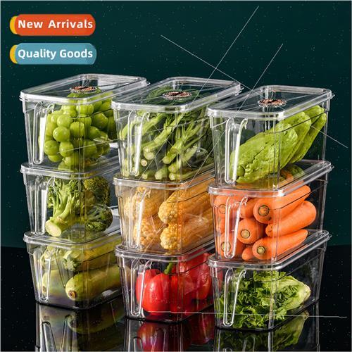 Food-grade transparent refrigerator storage box freezer box