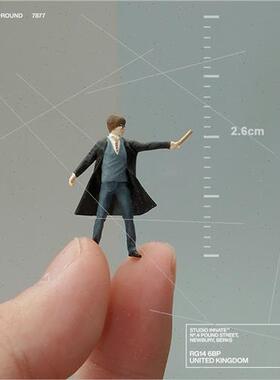 1/64 Harry Potter miniature doll model magic villain simulat